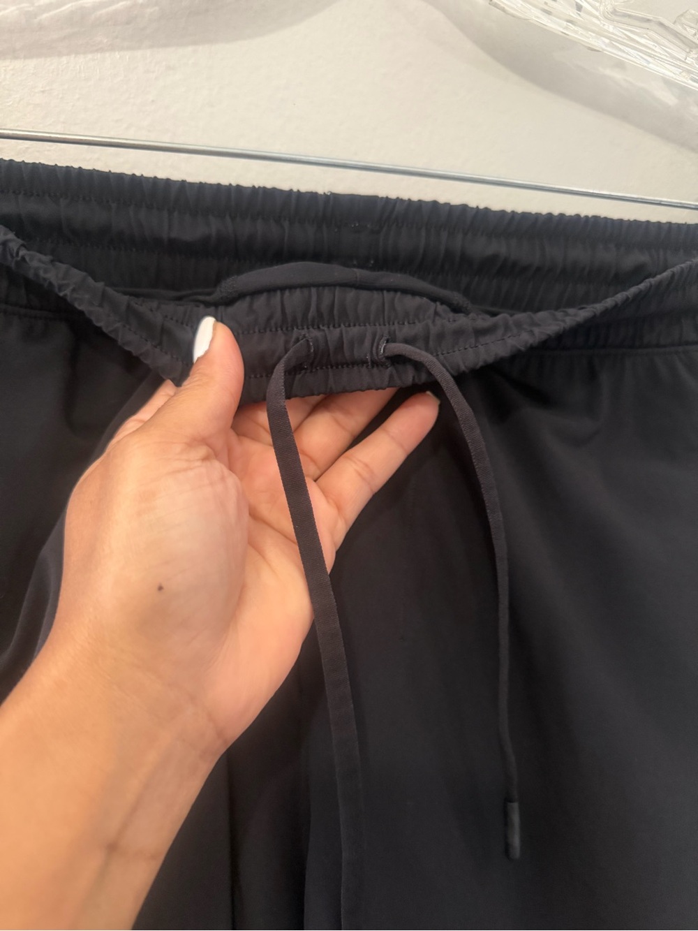 Lululemon Pace Breaker Lined Shorts 7” Mens L Black Training Mesh Vent Athletic - Picture 7 of 15